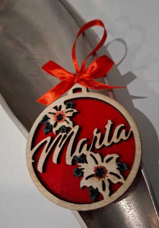 Bola de Navidad Personalizada Marta