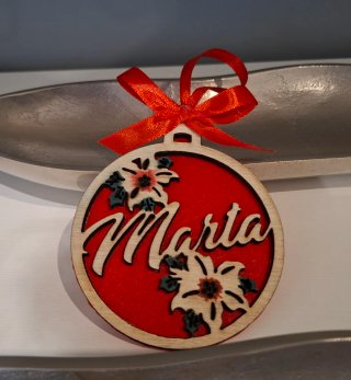 Bola de Navidad Personalizada Marta