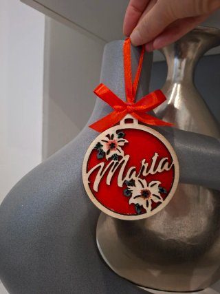 Bola de Navidad Personalizada Marta