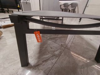 Tumbona VEVOR Exterior Plegable Gris