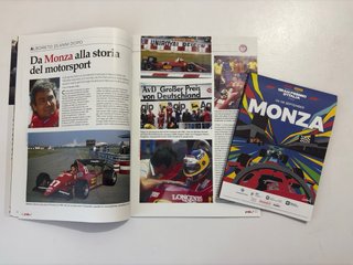 Rivista Via + Brochure GP F1 Monza