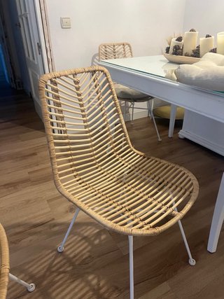 4 Sillas Kenay Rattan