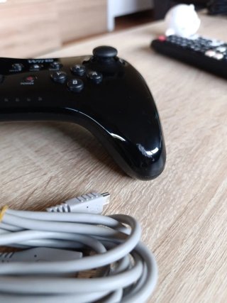 Mando Wii U Pro Controller Negro