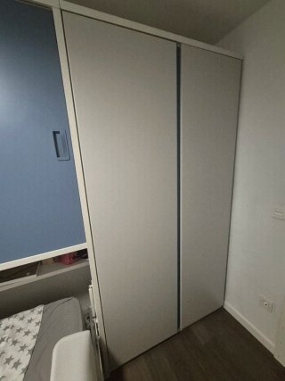 Mueble habitación con cama auxiliar