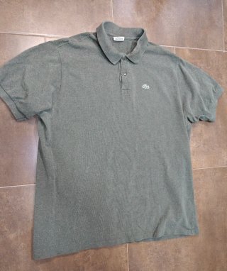 Polo Lacoste verde hombre talla XL Original