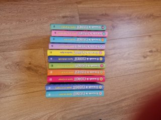 Lote libros Clodett del 1 al 12 (falta el 8)