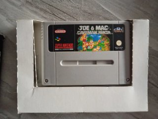 Joe & Mac Caveman Ninja SNES PAL