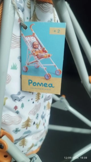 Carrito de muñeca Pomea Djeco