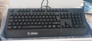 Teclado MSI Vigor GK20 QWERTZ Alemán