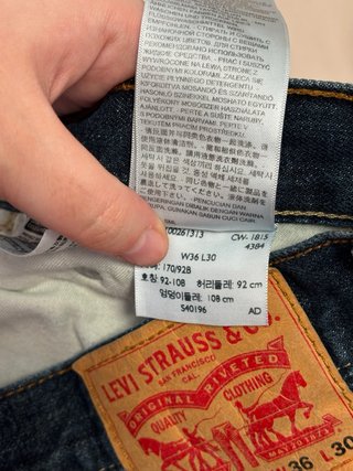 Pantalón Levi's 527 talla W36 L30
