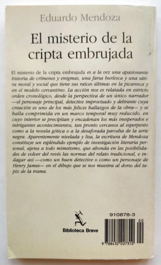 LIBRO EL MISTERIO DE LA CRIPTA EMBRUJADA