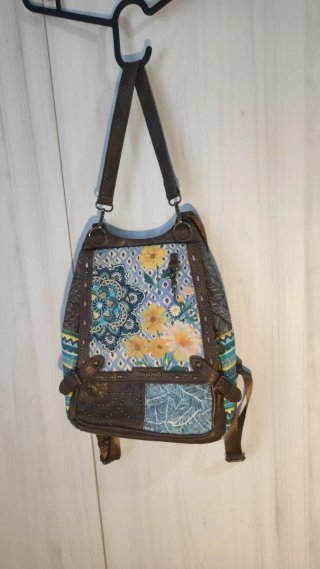 Mochila Desigual Original Diseño floral