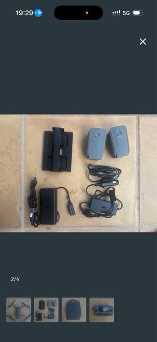 DJI Mavic 2 Zoom + Smart Controller + 5 Baterías