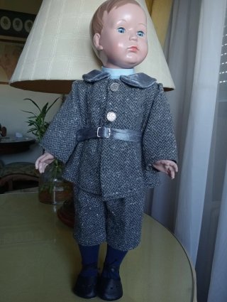 Muñeco Celuloide Schildkrot Reproducción 1927