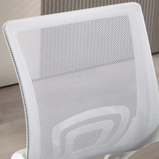 Silla de Oficina Giratoria Malla Gris