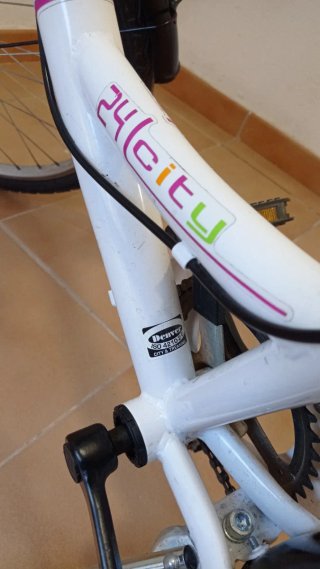Bicicleta Paseo City 24 Blanca