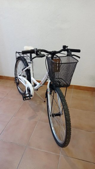 Bicicleta Paseo City 24 Blanca