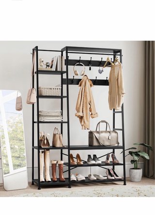 Mueble recibidor con banco