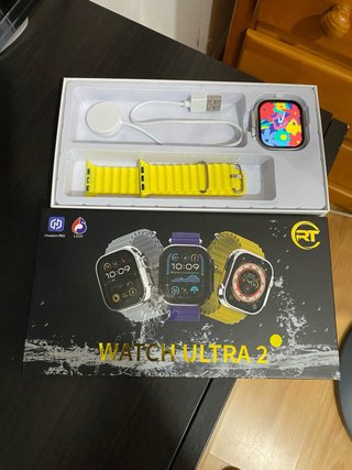 Reloj RT Watch Ultra 2 Plata y Amarillo