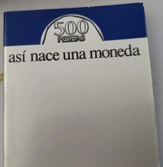 Estuche 500 Pesetas 1987 Así nace una moneda