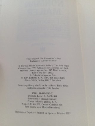La canción del verdugo