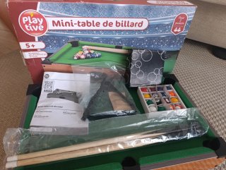 Mini mesa de billar Playtive