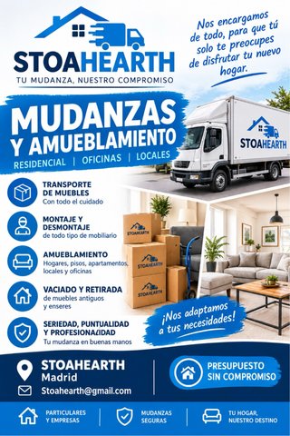 Servicio profesional de mudanzas y amueblamiento