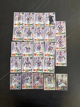 Lote Valladolid Adrenalyn XL Liga 2009-2010 Panini