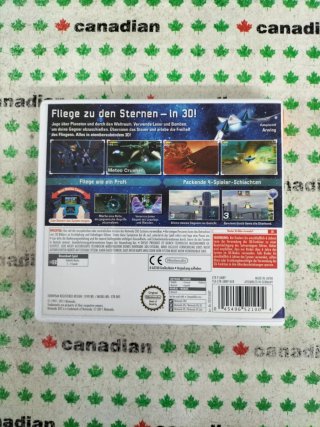 Star Fox 64 3D Nintendo 3DS Juego