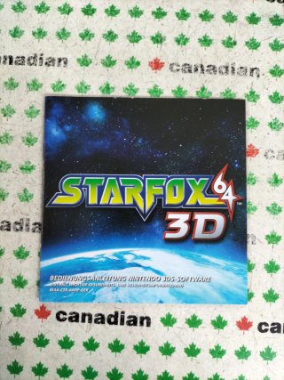 Star Fox 64 3D Nintendo 3DS Juego