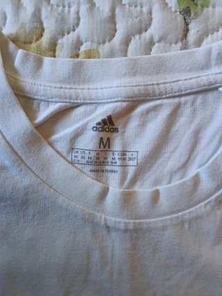 Camiseta Adidas blanca Talla M