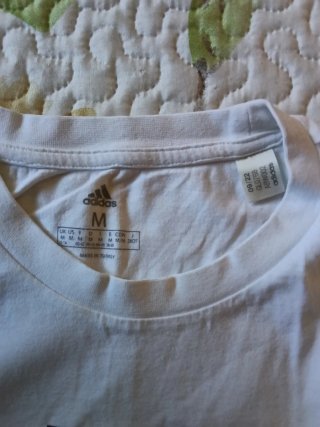 Camiseta Adidas blanca Talla M