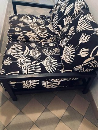 Divano 2 posti Ikea + poltrona