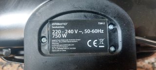 Sandwichera Eléctrica Negra