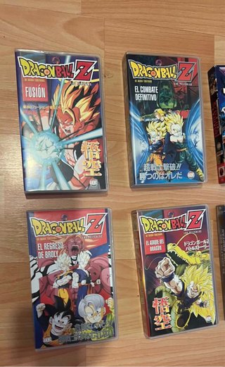 Dragon Ball Z Películas VHS (Español)