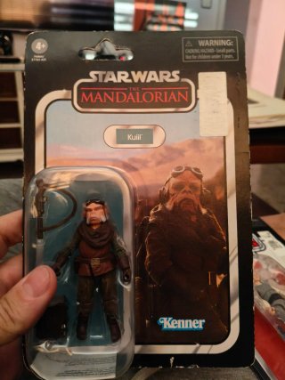 Figura Star Wars Kuiil The Mandalorian Kenner