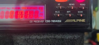 Autoradio Alpine CDE-7854R Anni '00