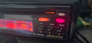 Autoradio Alpine CDE-7854R Anni '00
