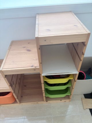 Cajonera de madera Ikea