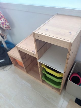 Cajonera de madera Ikea