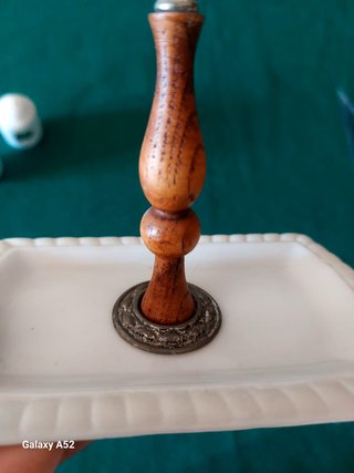Set Sale e Pepe Vintage Porcellana Legno