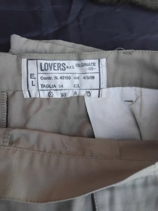 Lotto Esercito Italiano: Pantaloni, maglia Scarpe