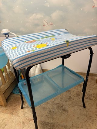 Bañera y Cambiador Plegable Bebé Jane