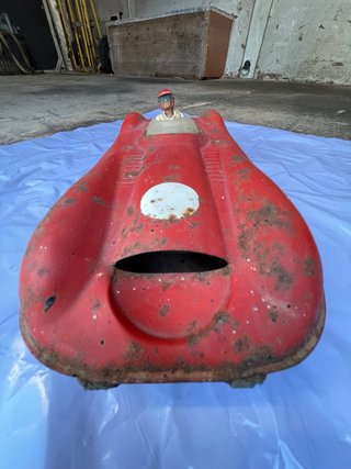 Coche de juguete antiguo años 50
