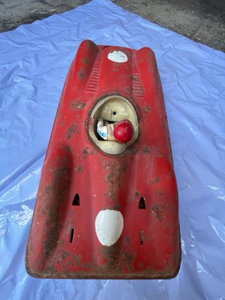 Coche de juguete antiguo años 50