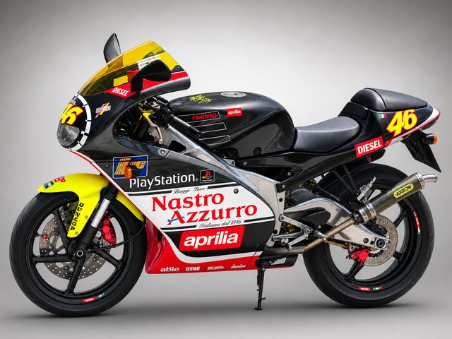 Pegatinas compati. APRILIA RS 125 REPLICA ROSSI 99