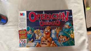 Juego Operación MB Bilingüe Español/Portugués