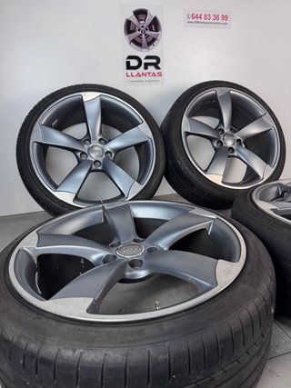 LLANTAS AUDI ROTOR TT 19 ORIGINALES CON NEUMÁTICOS