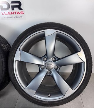 LLANTAS AUDI ROTOR TT 19 ORIGINALES CON NEUMÁTICOS