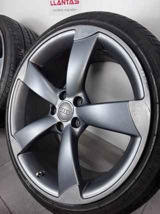 LLANTAS AUDI ROTOR TT 19 ORIGINALES CON NEUMÁTICOS